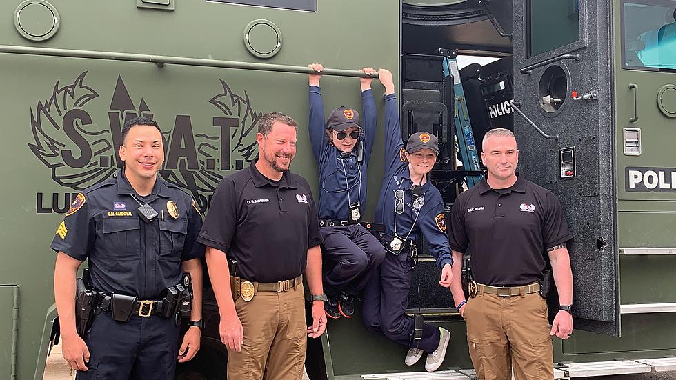 Lubbock Police Department Makes Dreams Come True for Young Kids With Officer for a Day