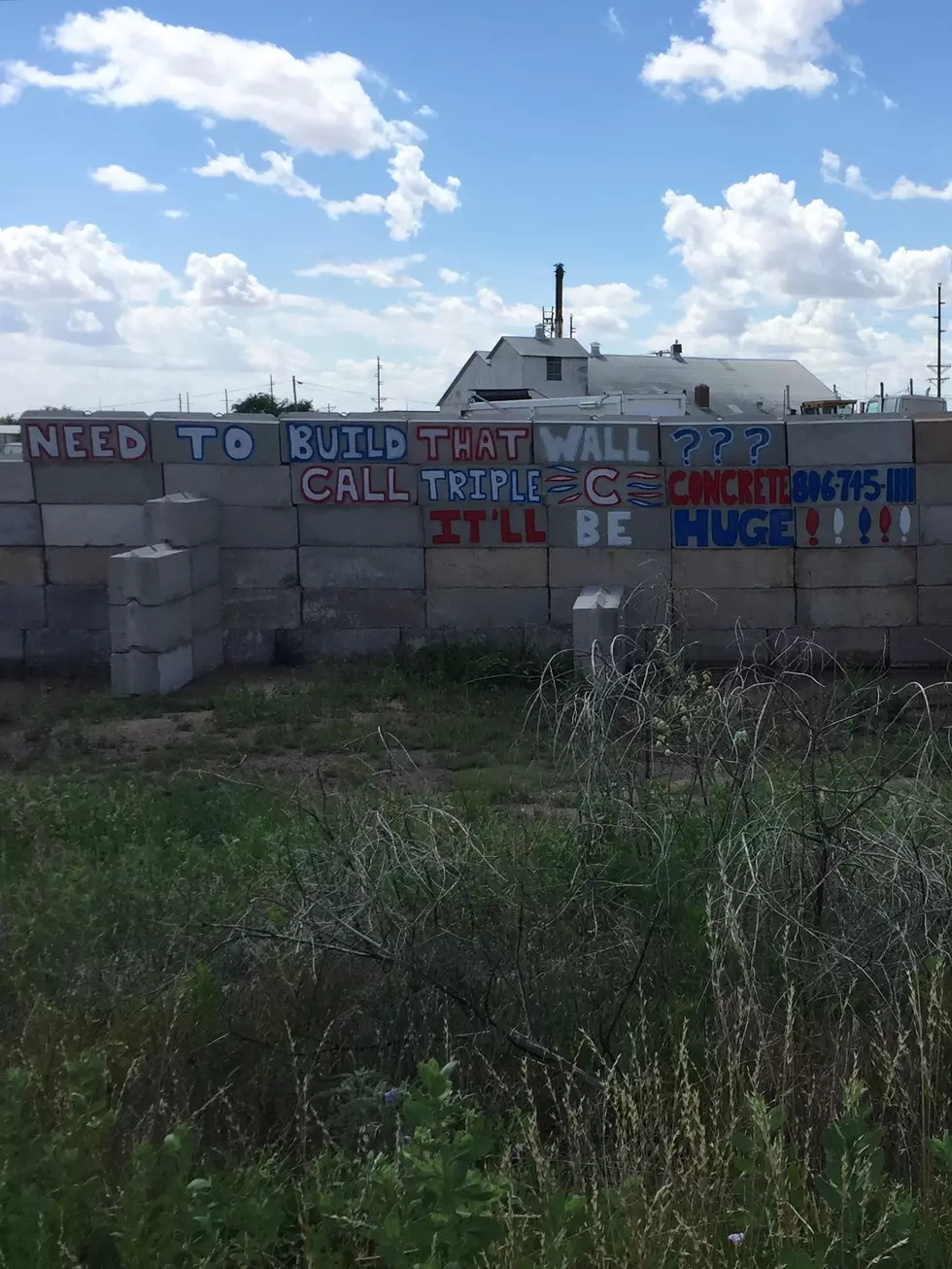 Lubbock Company Offers to Help Build The Wall [Picture]