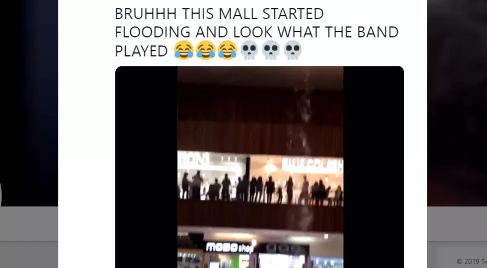 Band Plays Titanic Song While Mexico Mall Takes On Water