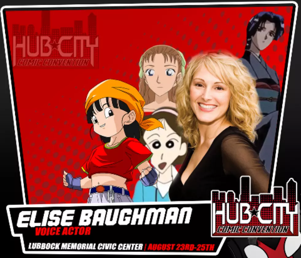 Voice Actress Elise Baughman to Appear at Lubbock’s Hub City Comic Convention