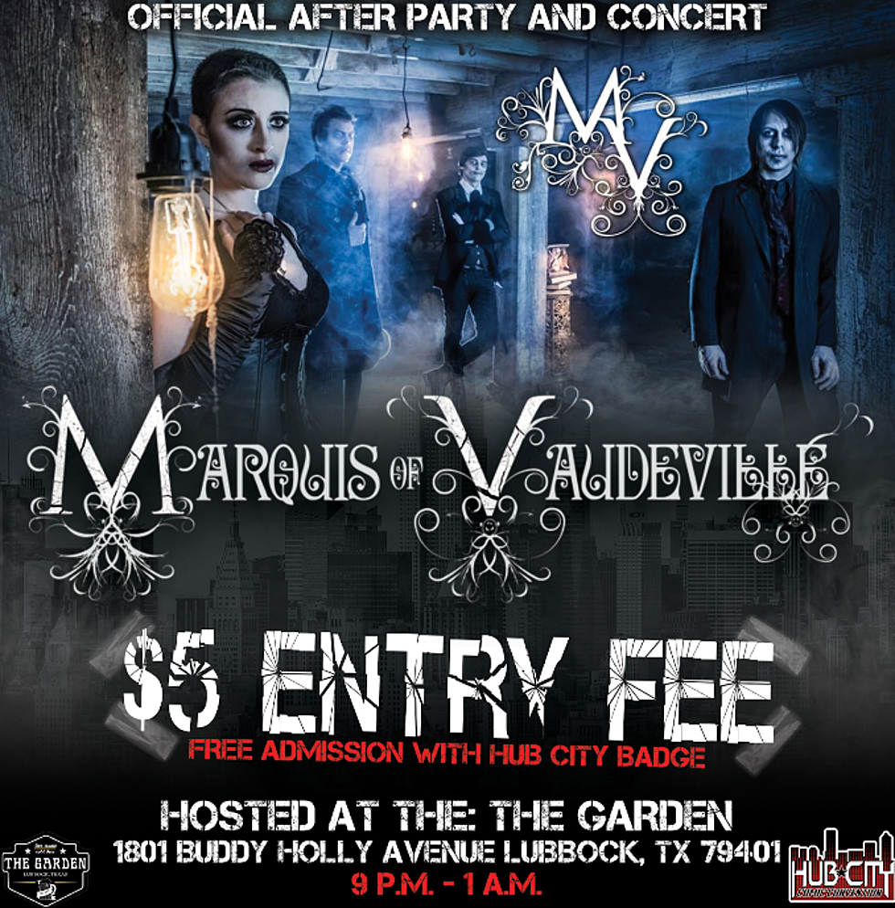 Hub City Comic Convention&#8217;s Official After Party Is at The Garden &#038; Stars Marquis of Vaudeville