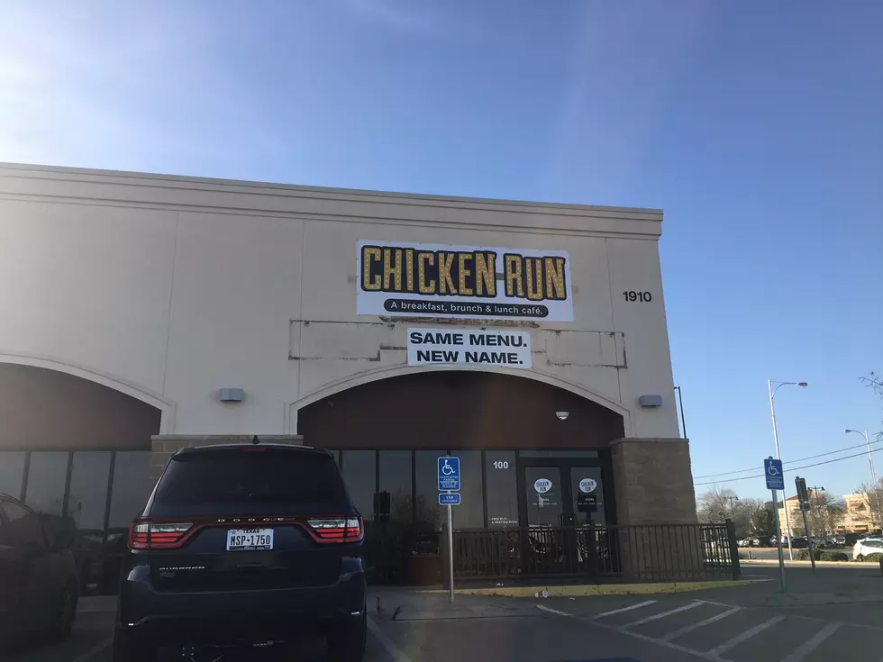 Lubbock&#8217;s The Egg &#038; I Is No More. Now, It&#8217;s Called Chicken Run.
