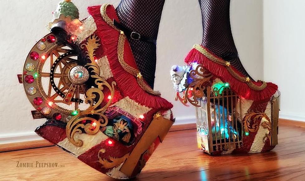 Texas&#8217; Most Extreme Shoe Art: Zombie Peepshow Reveals Their Favorites