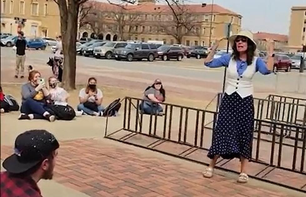 Sister Cindy Slut Shames Texas Tech Students [Video]