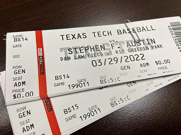 Contest: Score a 4-Pack to the Texas Tech Baseball vs. Stephen F. Austin Series