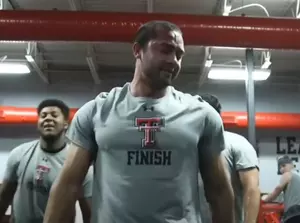 World Record Weightlifter Helps Prank Texas Tech Football Team