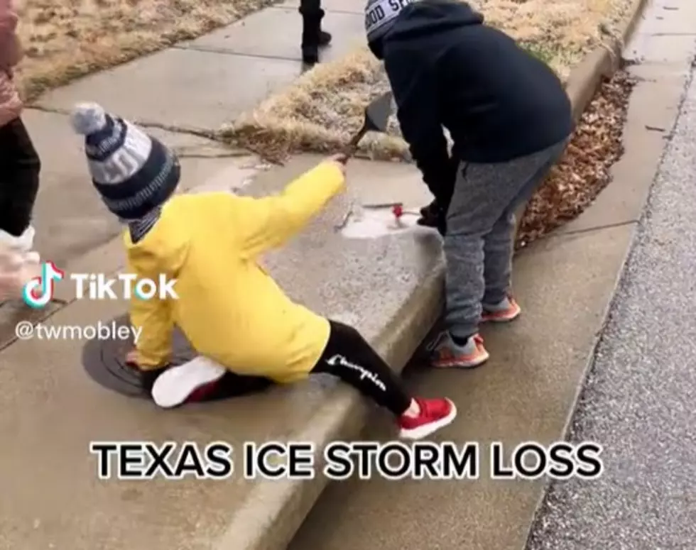 Viral Video Of Texas Kid Losing Brand New Shoe To Storm Drain