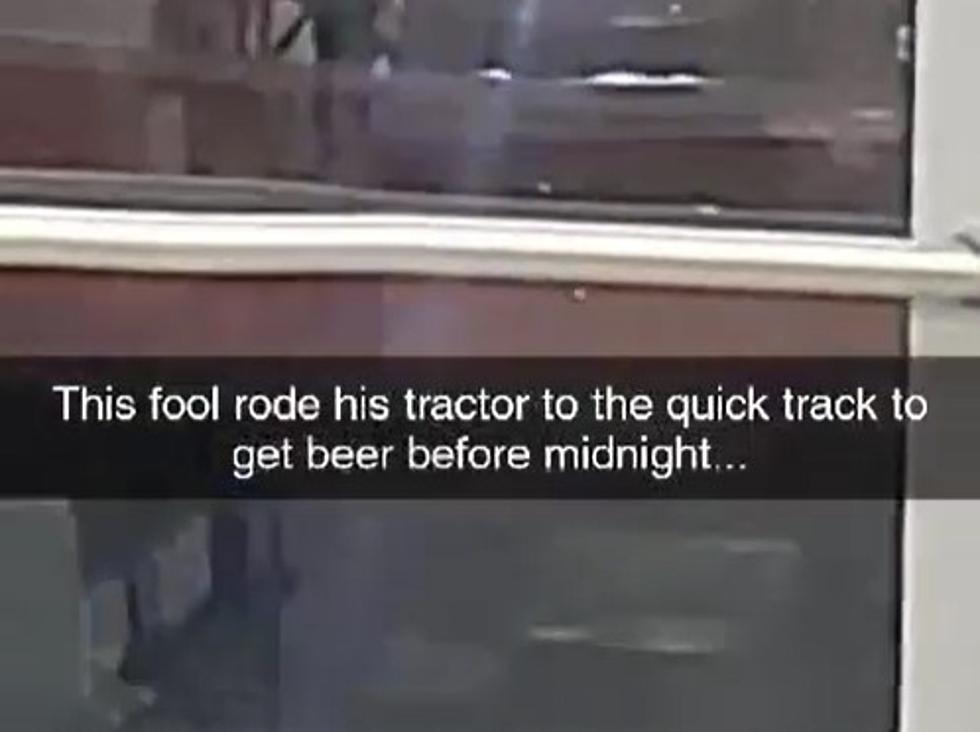 Texas Man Drives Tractor To Store For Last-Minute Beer Run