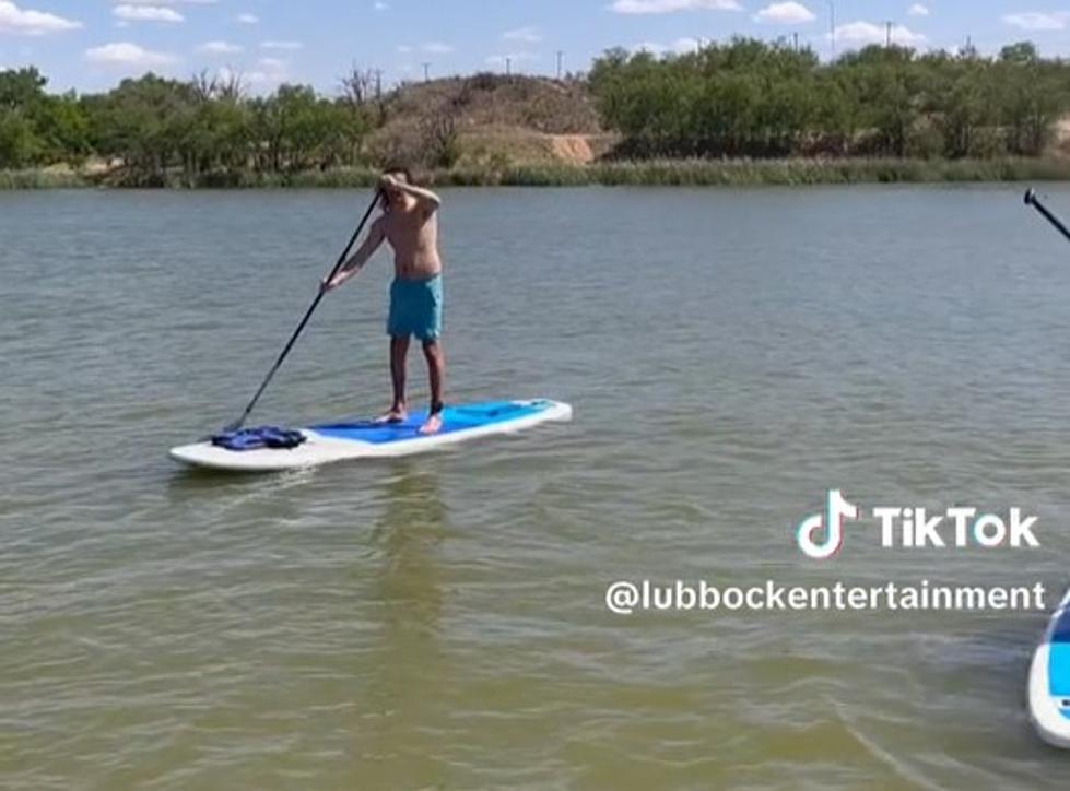 Stand-Up Paddling Is Getting Really Popular In Lubbock Right Now