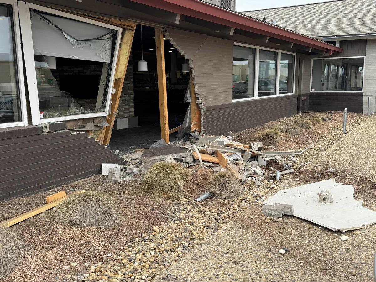 Lubbock, Texas Golden Corral Suffers Massive Damage After Crash – FMX 94.5