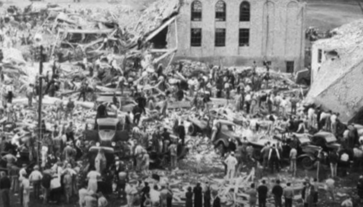 Corpse Disaster Peach Baskets Of Body Parts: Texas School Disaster Took Hundreds