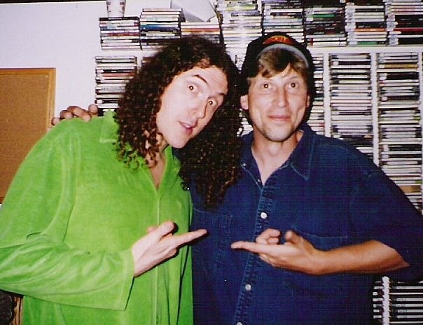 'Weird Al' Yankovic & Rick Andrews In San Luis Obispo, Ca 2000