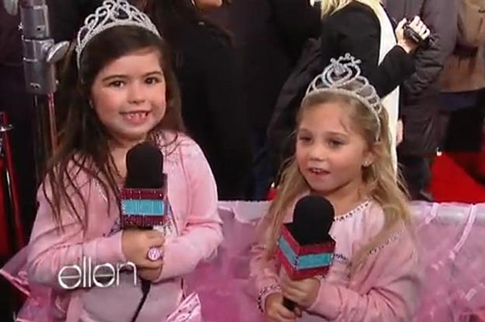 Sophia Grace + Rosie Serve as AMAs Red Carpet Correspondents for ‘Ellen’