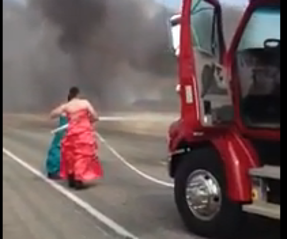 Firefighters Put Out Fire Dressed in Drag [VIDEO]