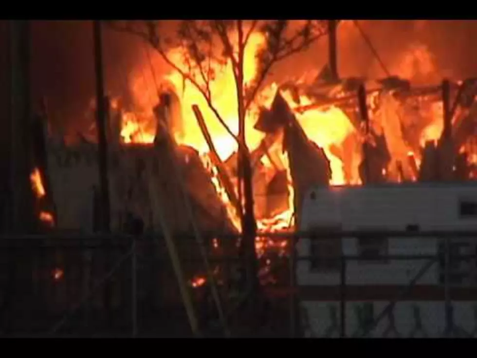 Huge Warehouse Fire in Amarillo Destroys Local Business