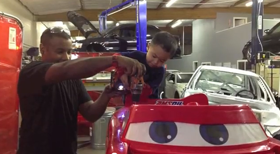 Backyard Roller Coasters and a Souped-Up Lightning McQueen &#8211; These Dads are Awesome![VIDEOS]