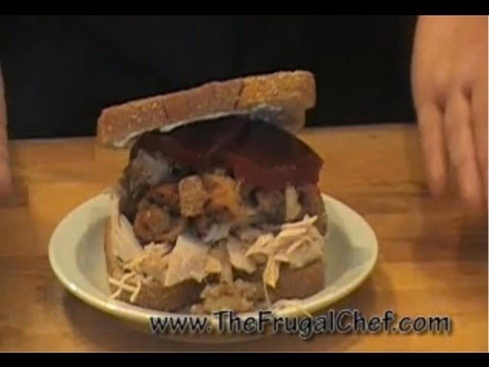 The Best Thanksgiving Leftover Sandwich Ever! [VIDEO]
