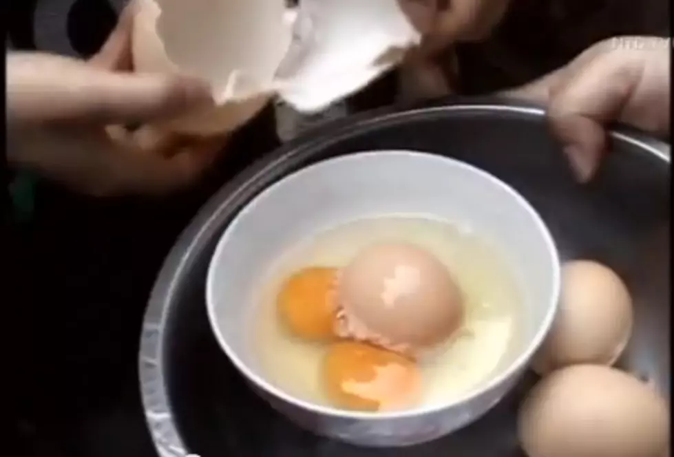 Double Your Pleasure, Double Your Fun With The Incredible Edible Egg [VIDEO]