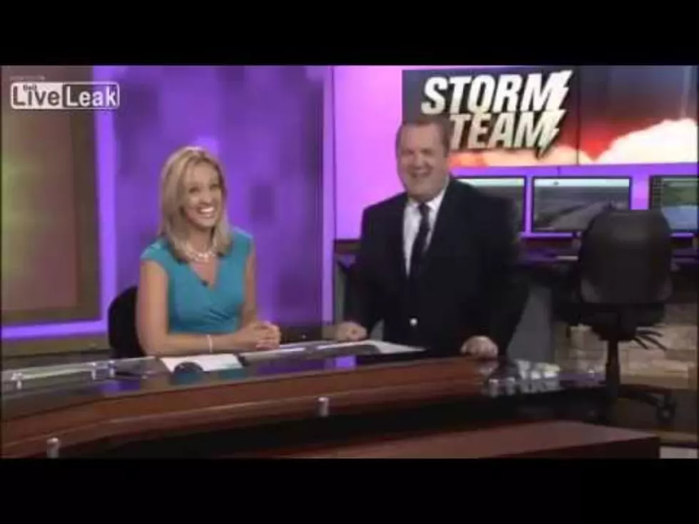 Check Out This Weatherman Cracking Up on Camera After The Anchor Makes a Joke [VIDEO]