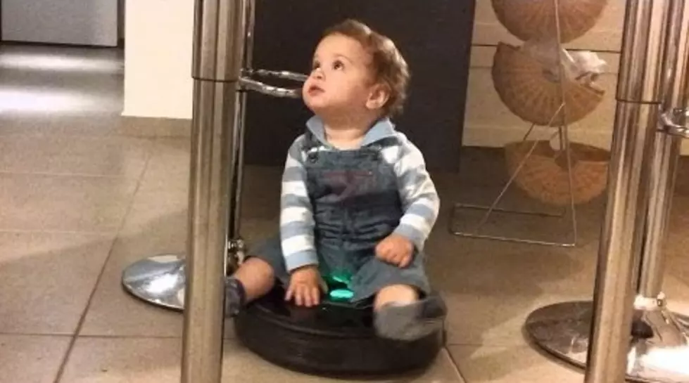 Babies Riding on Roombas [VIDEO]