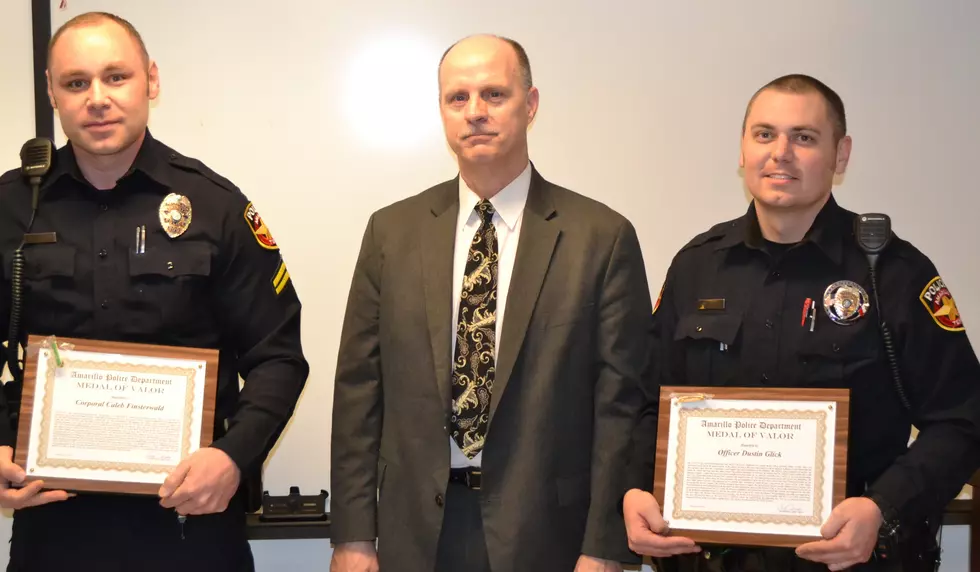 Amarillo Police Officers Receive Medal of Valor