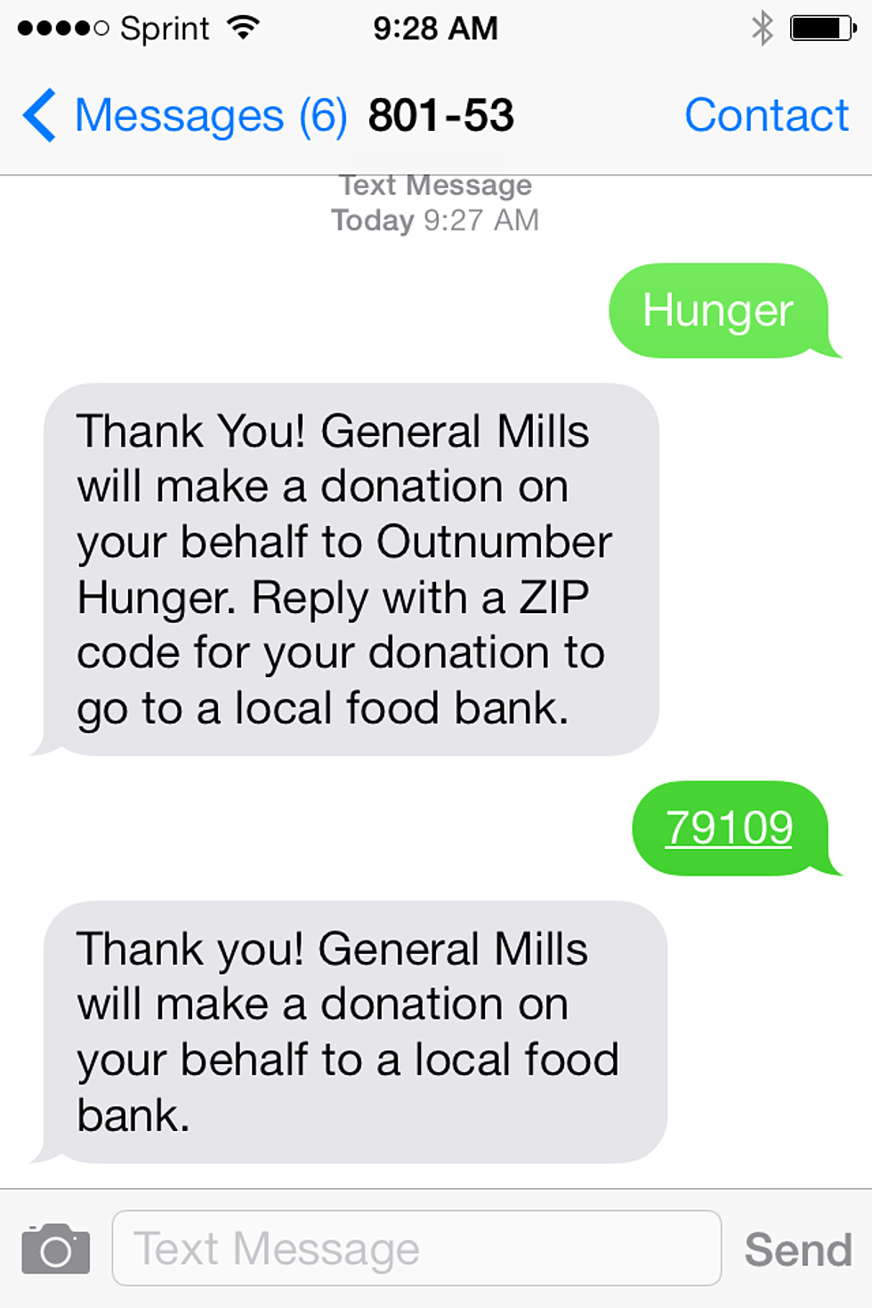 Grab Your Phone for A Quick and Easy Way to Help the High Plains Food Bank