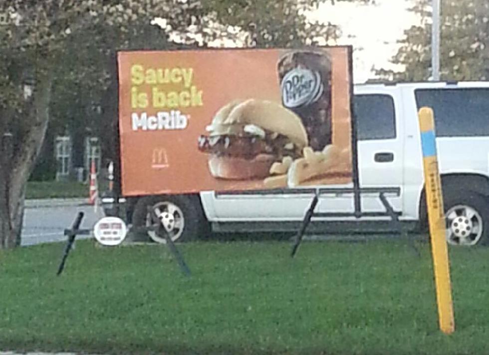 The McRib is Back!