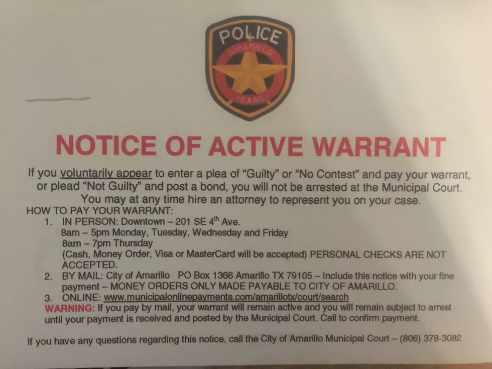 Warrant Roundup 2016 – Get Your Fines Paid or They Will Be Coming For You
