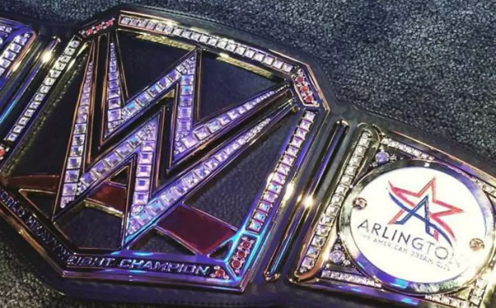 Our Friends at the Arlington Convention and Visitors Bureau Have Your Chance to Win a WWE Belt