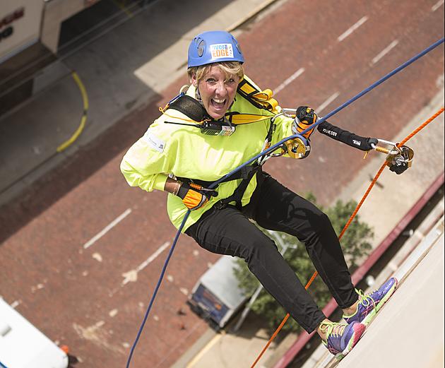 Amarillo&#8217;s Mix 94.1&#8217;s Lori Crofford is Going Over the Edge for the Coffee Memorial Blood Center