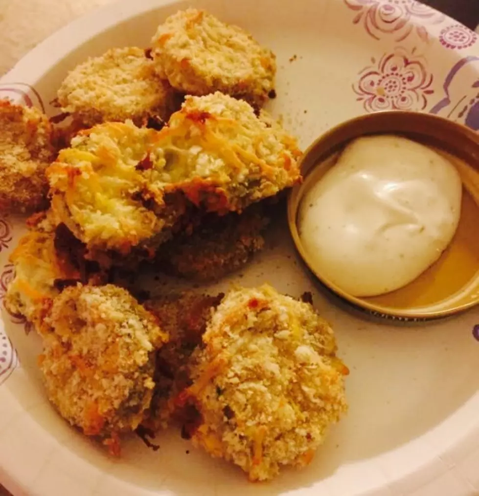 Healthy Junk Food: Baked Fried Pickles