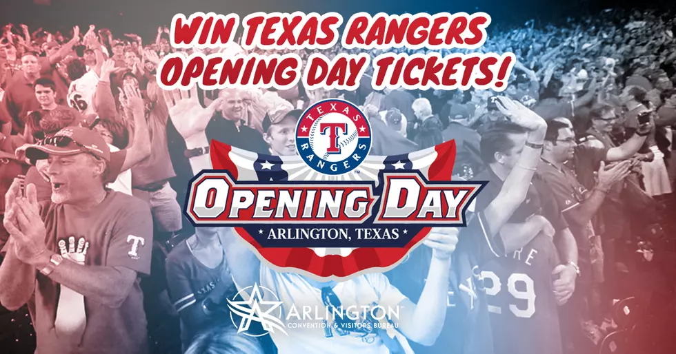 Win Two Tickets to The Texas Rangers Opening Day!
