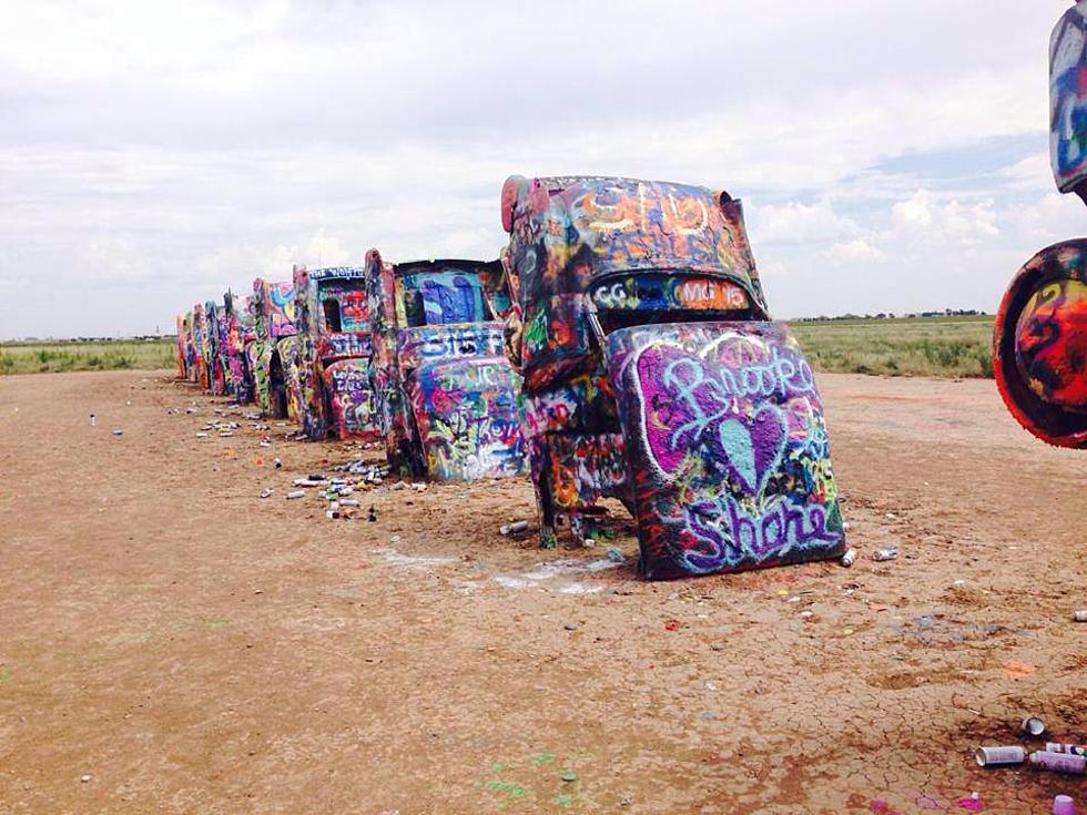Volunteers are Needed to Help Clean Up Cadillac Ranch