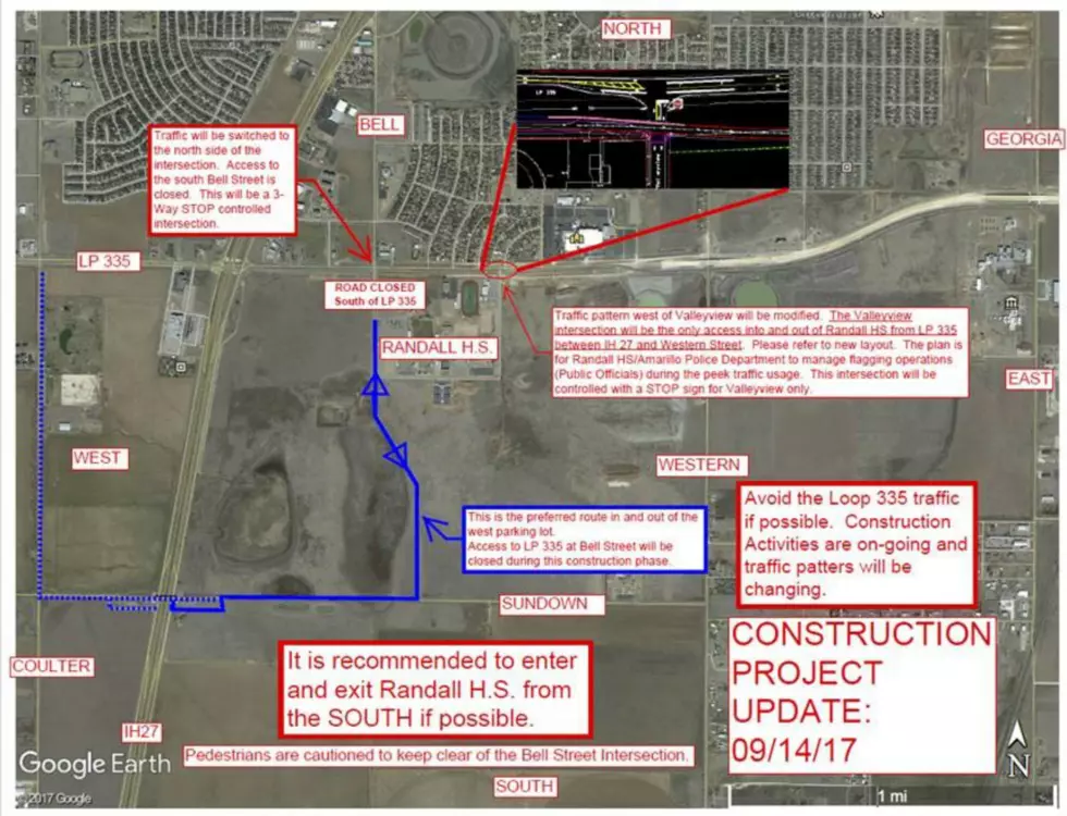 Construction Woes at Loop 335 and Bell Wreak Havoc for Randall School Traffic