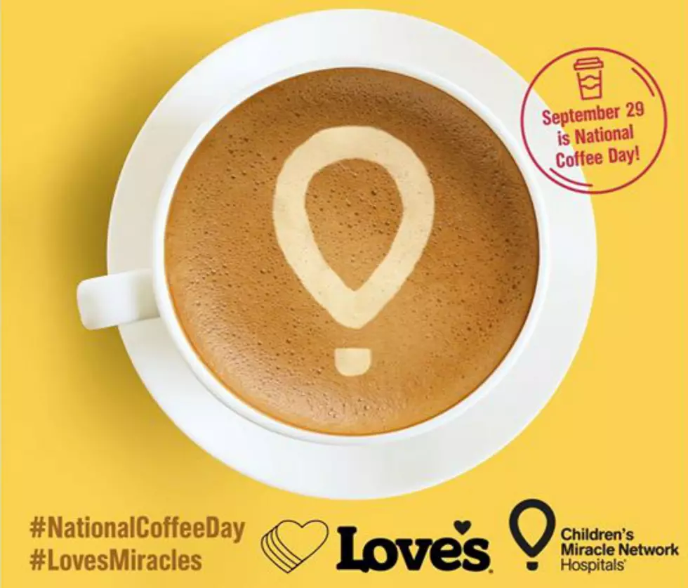 Celebrate National Coffee Day with The Children’s Miracle Network and Love’s