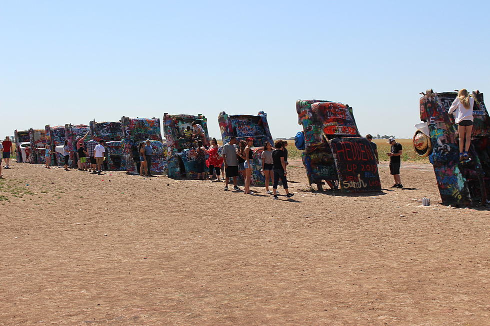 Watch This Video of Cadillac Ranch Before All of the Paint