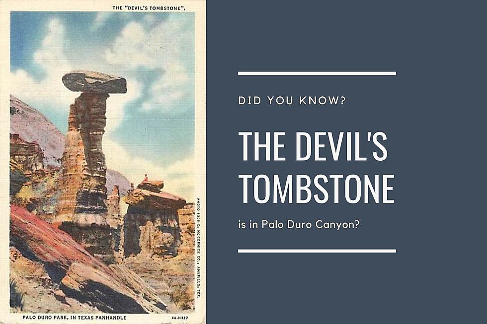 Did You Know the Devil&#8217;s Tombstone Can Be Found in Palo Duro Canyon?