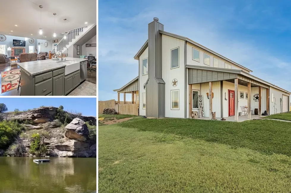 For Sale: Beautiful Barndo Outside Amarillo, Comes With Waterfall