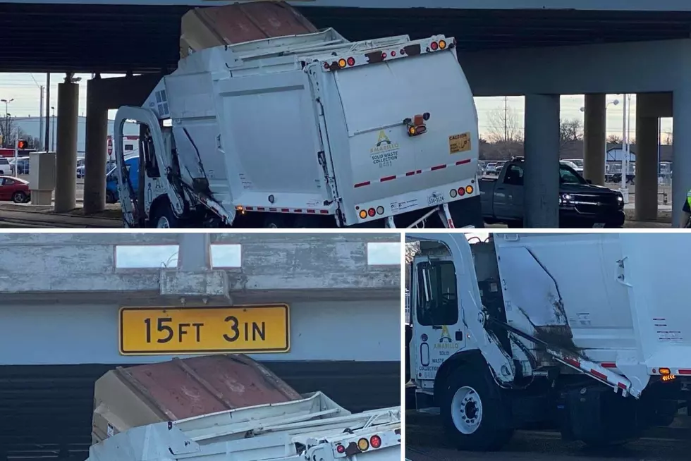 This Stuck Trash Truck Is Exactly How 2022 Has Us Feeling