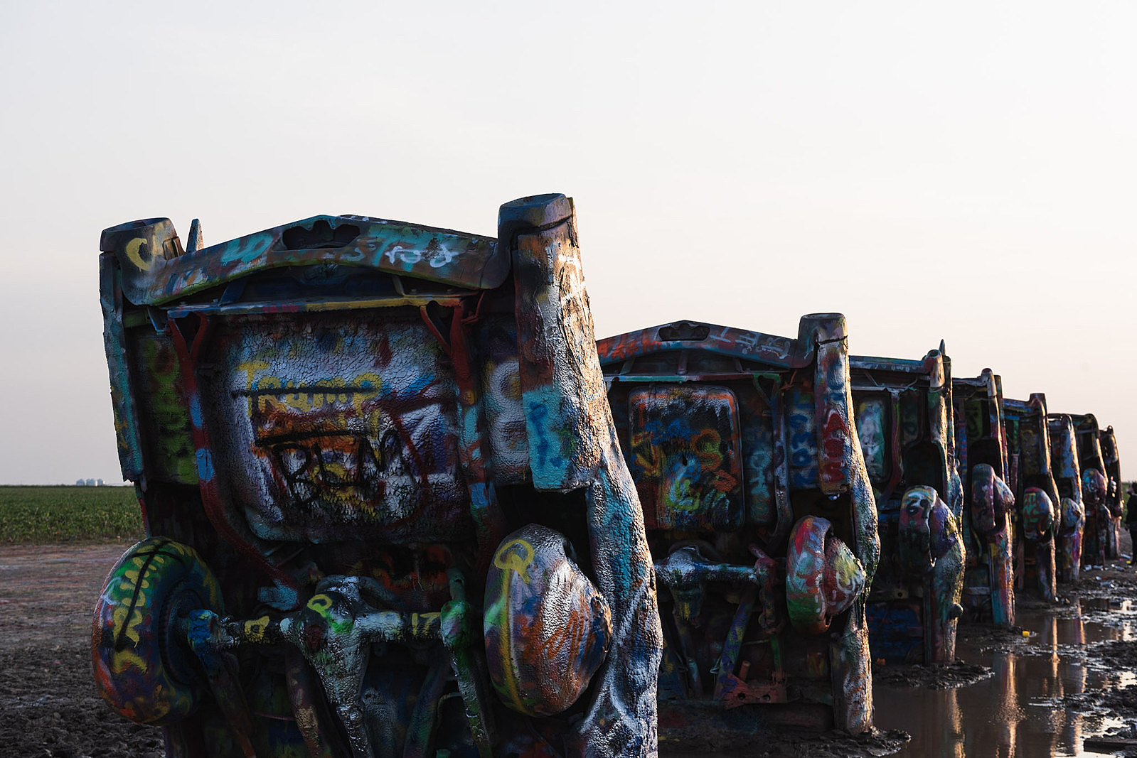Why People Are Saying That Cadillac Ranch Is Really Haunted