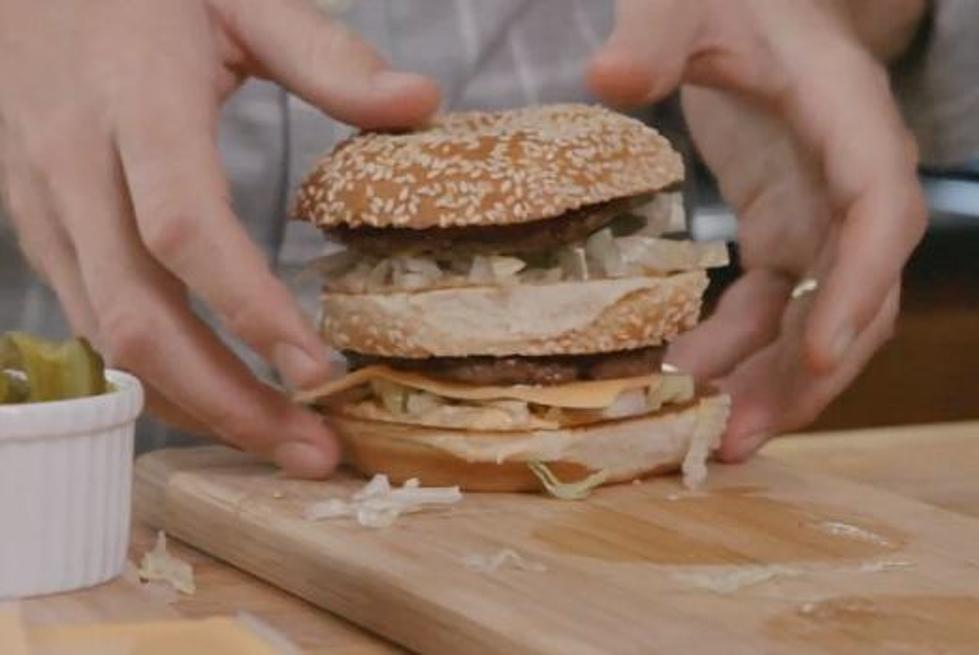McDonald’s Executive Chef Demonstrates How to Make A Big Mac At Home