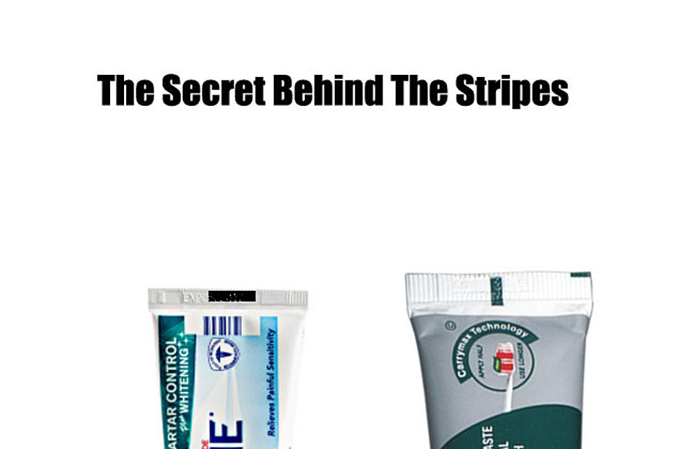 Beware of Toothpaste Tubes With Black Stripe on Bottom