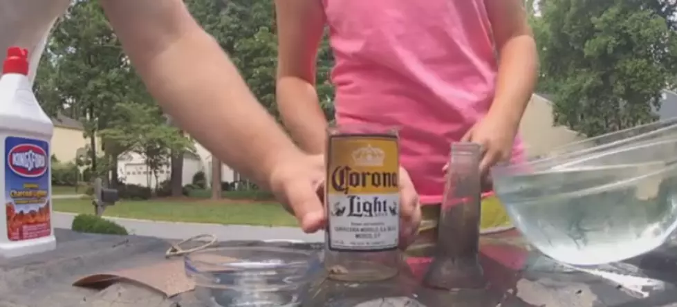 How To Make Glasses Out of Empty Beer Bottles [VIDEO]