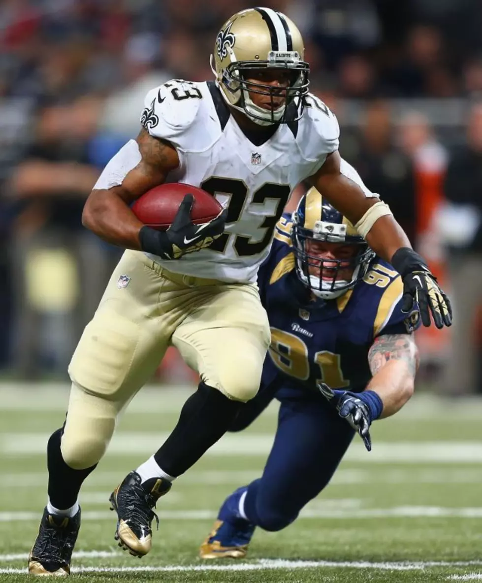 Pierre Thomas and Keenan Lewis Both Practice With Saints