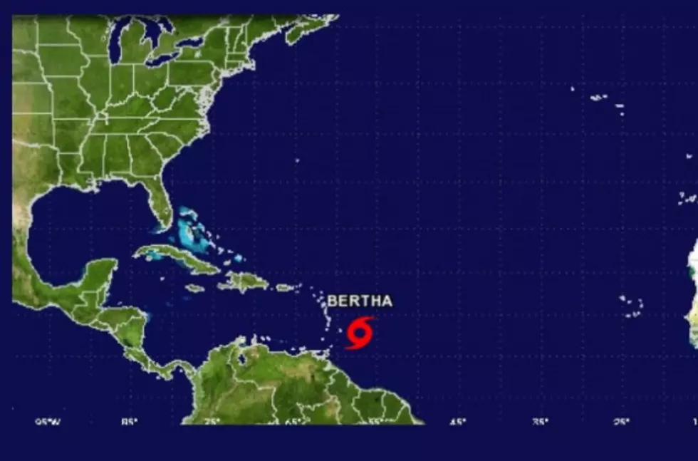 Tracking Tropical Storm Bertha