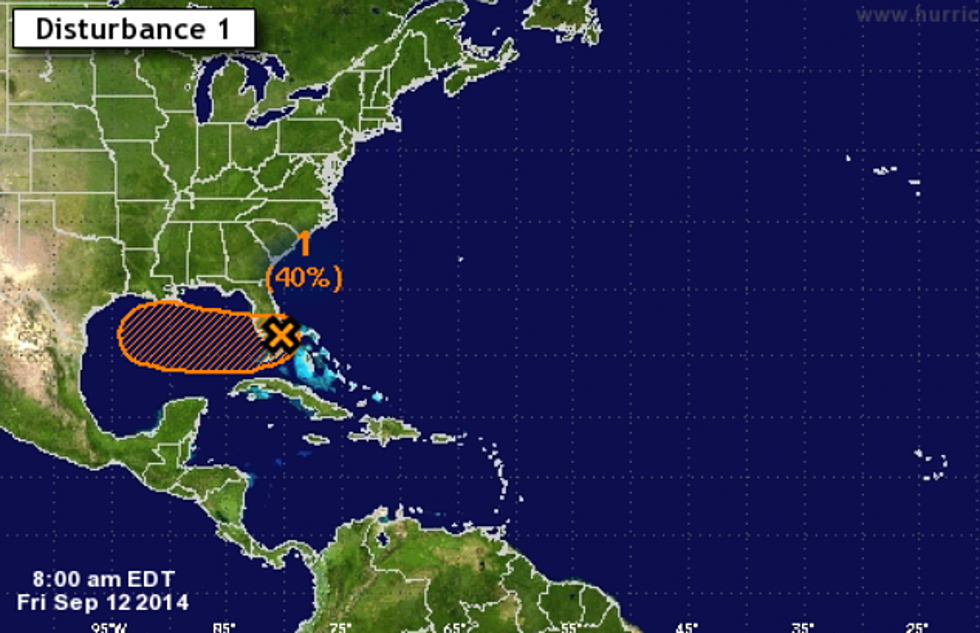 Area of Disturbed Weather Entering the Gulf — Expected to Strengthen