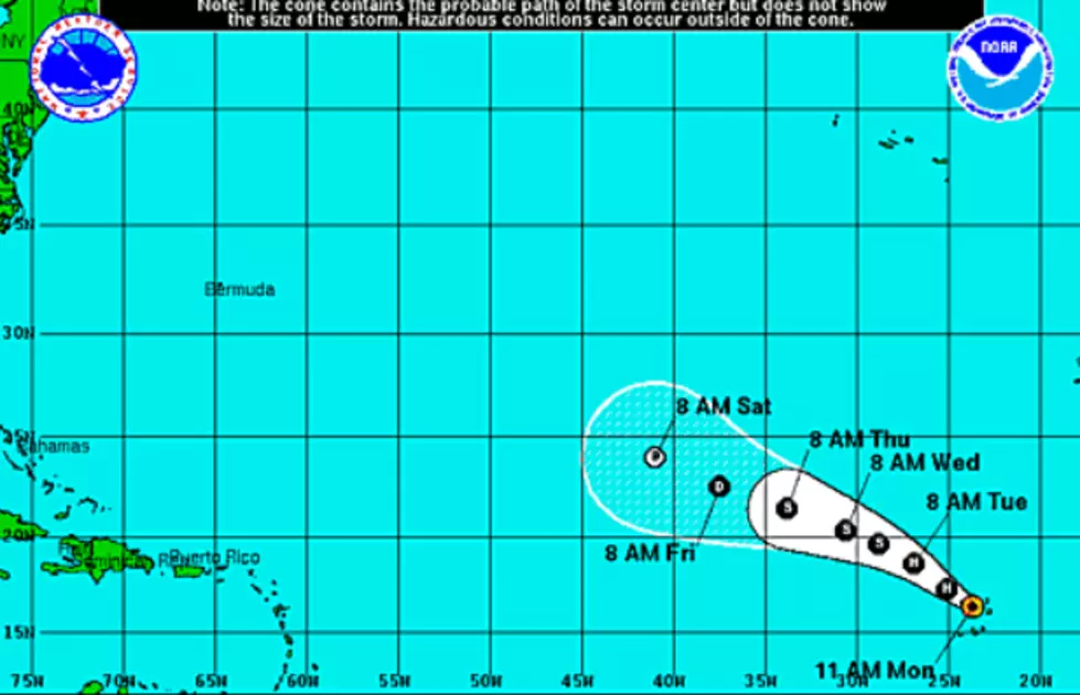 Hurricane Fred in the Atlantic