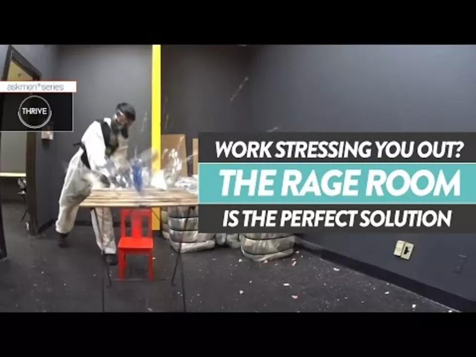 Beat Stress with a Rage Room