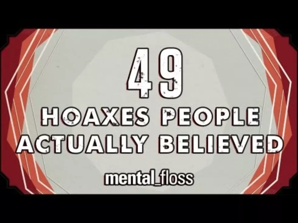 49 Great Hoaxes that People Believed [VIDEO]