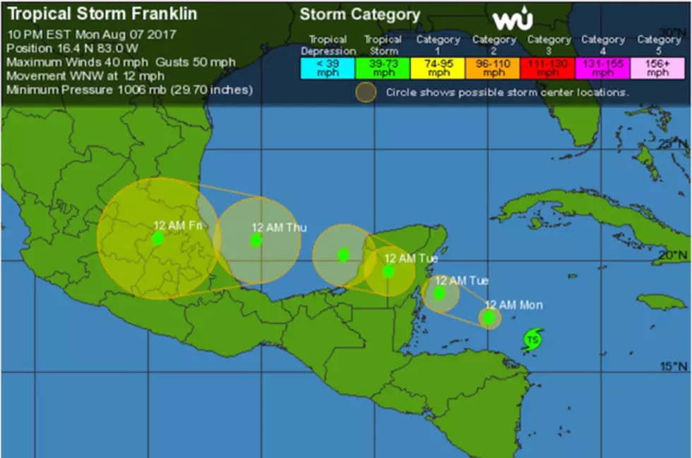 Tropical Storm 'Franklin'